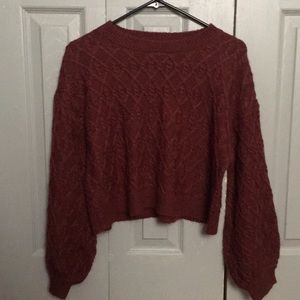 Cropped sweater never worn